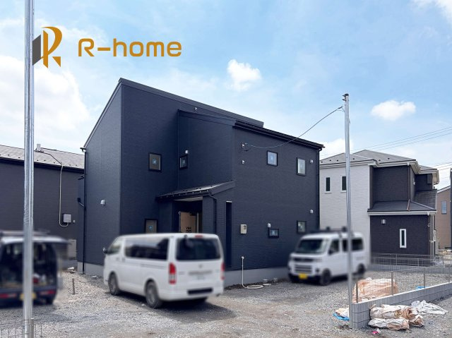 小美玉市羽鳥13期　新築戸建て　5号棟の外観|ご予約を頂ければ、『平日』はもちろん『早朝』や『夜間』もご見学可能です♪お気軽にお申し付けください♪