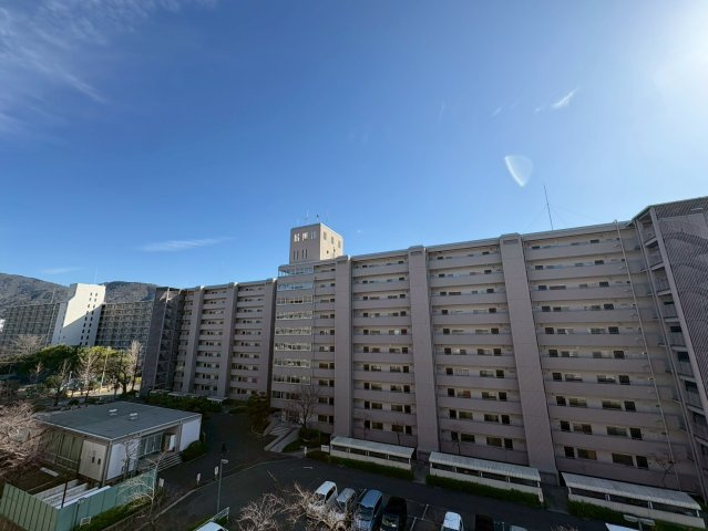 ◆室内リフォーム済み◆６階南西角住戸◆地下鉄東野駅徒歩１０分◆山科住宅Ｂ棟の展望|バルコニーからの眺望