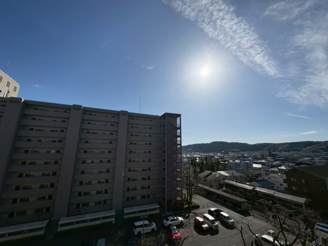 ◆室内リフォーム済み◆６階南西角住戸◆地下鉄東野駅徒歩１０分◆山科住宅Ｂ棟の展望|バルコニーからの眺望