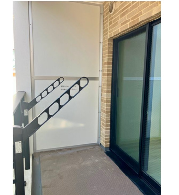 【バルコニー】 | GREEN PARK 文京白山 | 開放的で明るい空間を演出してくれるバルコニーです