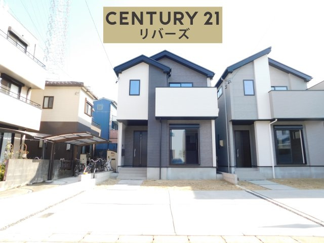 名古屋市西区花原町1期の外観|☆最終一棟☆　　新価格！！いつでも見学出来ます♪（お問合せ当日、平日、水曜、夜間でもＯＫ）　広いＬＤＫ２３．０帖！！　駐車並列２台ＯＫ♪　収納豊富なプラン！　周辺環境充実♪　