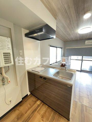 ReDEAL国立WESTのキッチン|1口IHコンロのキッチンです