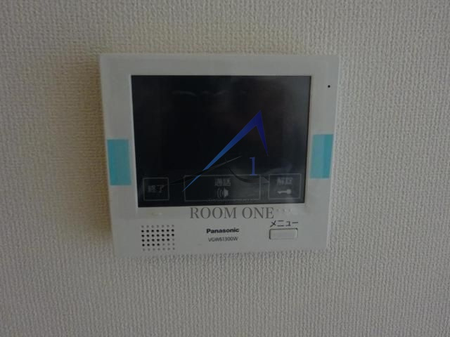 リヴァージュ登戸のセキュリティ|モニター付インターホンです。