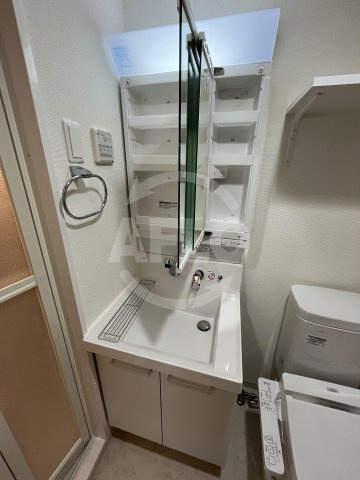 エステムコート難波WEST-SIDEⅢドームシティの独立洗面台|エステムコート難波WEST-SIDEIIIドームシティ　独立洗面台