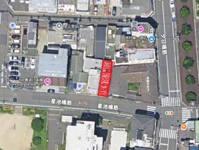日本橋西　店舗・事務所用土地の地図