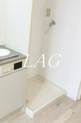 【設備】 | ベルメゾン高輪 | 室内洗濯機置場です。