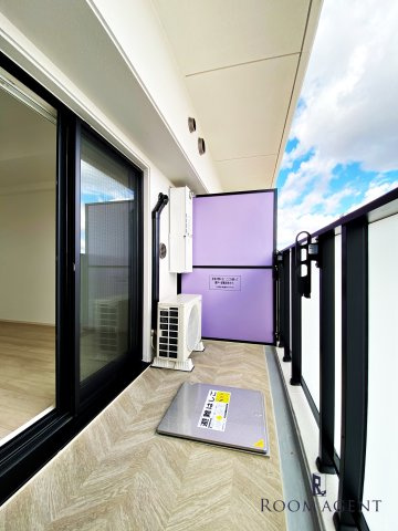 S-RESIDENCE庄内通駅前curere(クラーレ)のバルコニー