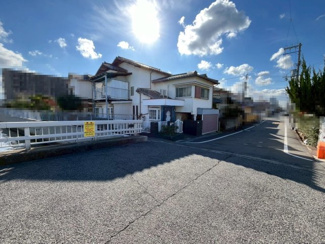 【前面道路含む現地写真】 | 羽衣４丁目　売土地 | 自由設計可能ですので　家族の希望が詰まったマイホームを建築出来ますね！