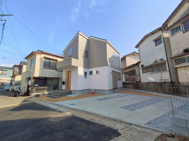富士見市上沢３丁目の新築一戸建の駐車場