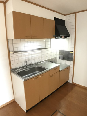 【キッチン】 | ボーシャルダンＢ | きれいなキッチンです