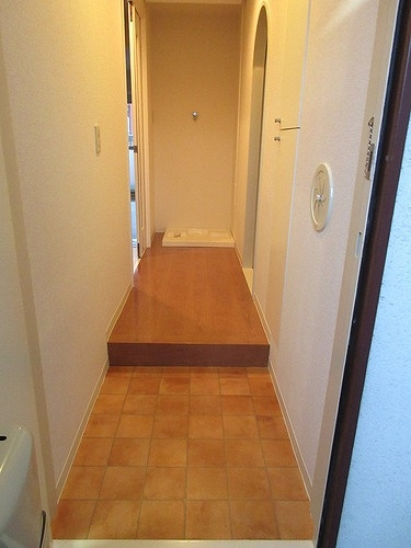 マンション勝どきのその他|廊下　※前回募集時2021年6月撮影