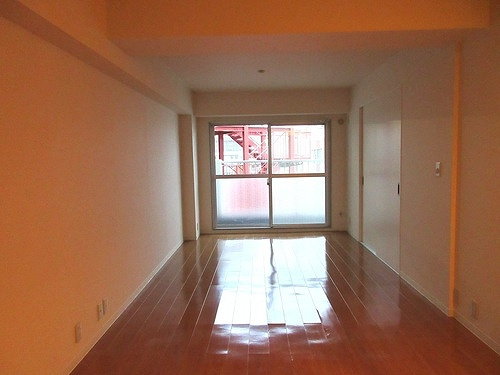 マンション勝どきの居間・リビング|リビング・ダイニング　※前回募集時2021年6月撮影