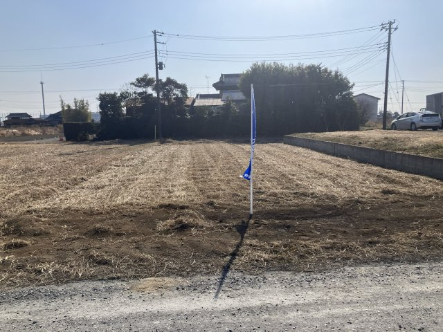 敷地面積183坪　売地　春日部市下柳　資材置場の外観|外観　日当たり良好♪