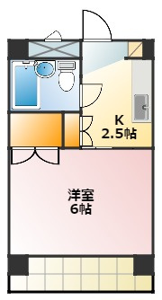 サンライフ堂坂 Aの間取り