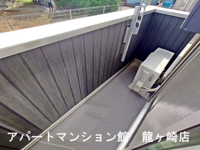 セレウィータ栄町のバルコニー