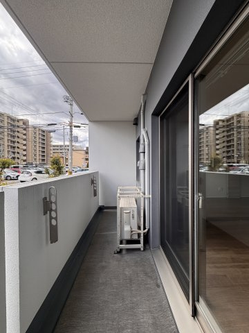 グレース桂川のバルコニー