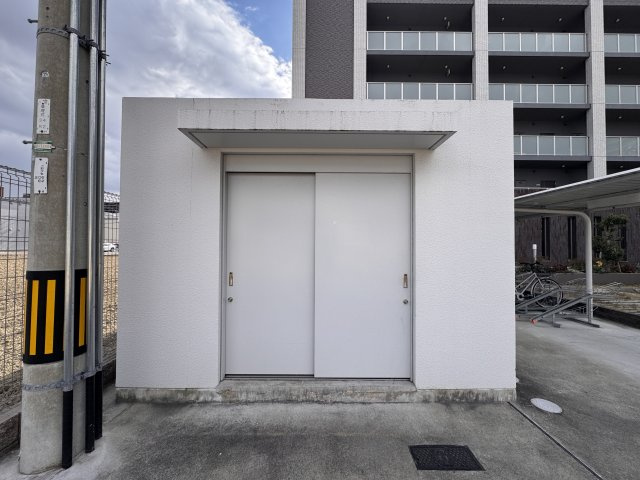 グレース桂川のその他共用部分|敷地内ゴミ置き場