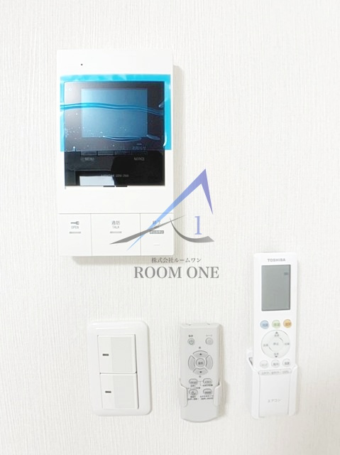 アムール川崎のセキュリティ|モニター付きインターホンです。