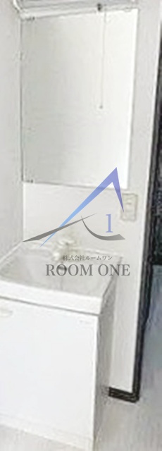 Rising place 桜木町の洗面所|洗面台です。