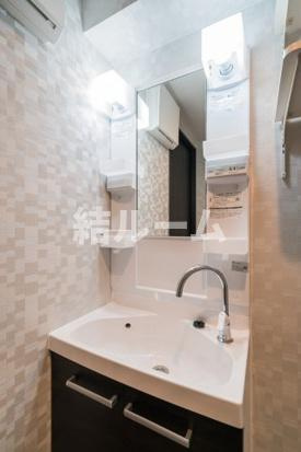 板橋区志村２丁目の賃貸マンションの洗面所