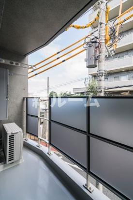 板橋区志村２丁目の賃貸マンションのバルコニー