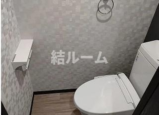 板橋区志村２丁目の賃貸マンションのトイレ