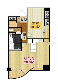 【間取り】 | ディアシティ赤羽 | 間取りです。