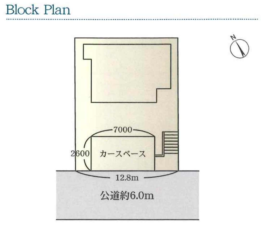 横浜市港南区港南台1丁目 中古戸建て【仲介手数料無料】の区画図