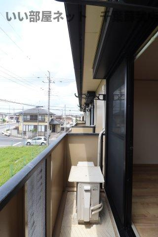 アネックス　壱番館のバルコニー|洗濯物もよく乾きそうな、陽当たり良好なバルコニーです！