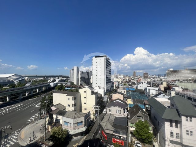 ユニッソン朝潮橋の展望|ユニッソン朝潮橋　眺望