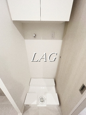 【設備】 | ザ・パークハビオ北千住 | 室内洗濯機置場です。