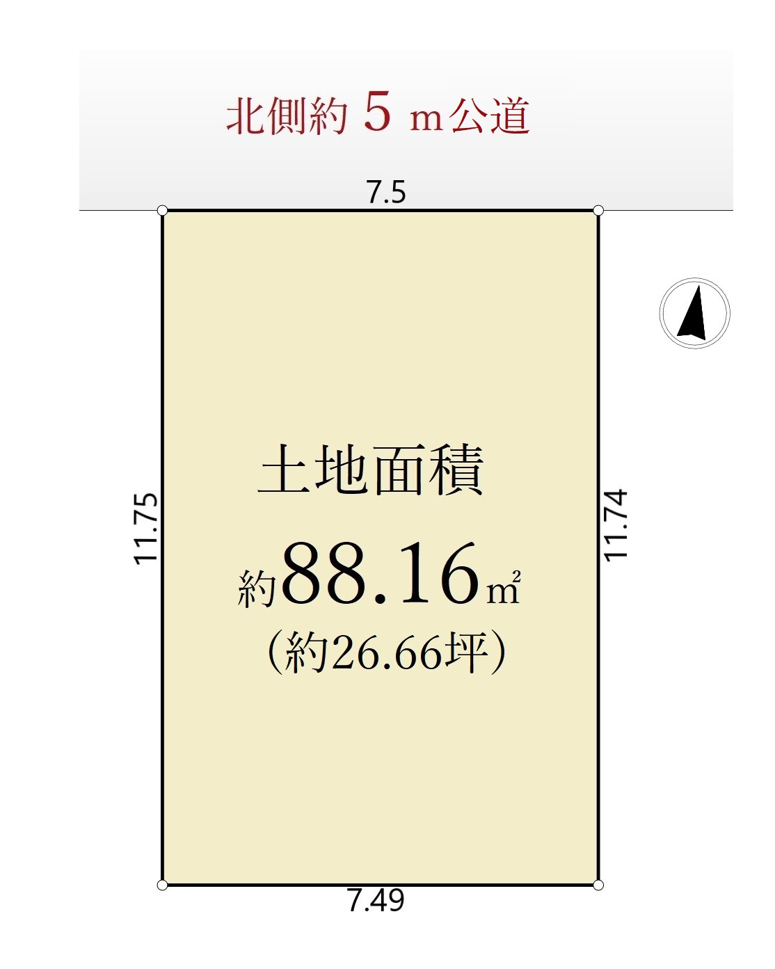 練馬区南大泉1丁目 限定1区画の区画図|建築条件ございません
お好きなプランで建築できます♪

≫
閉じるボタン、もしくはグレー背景をク