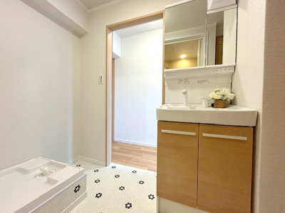 【独立洗面台】 | 高槻セントポリア