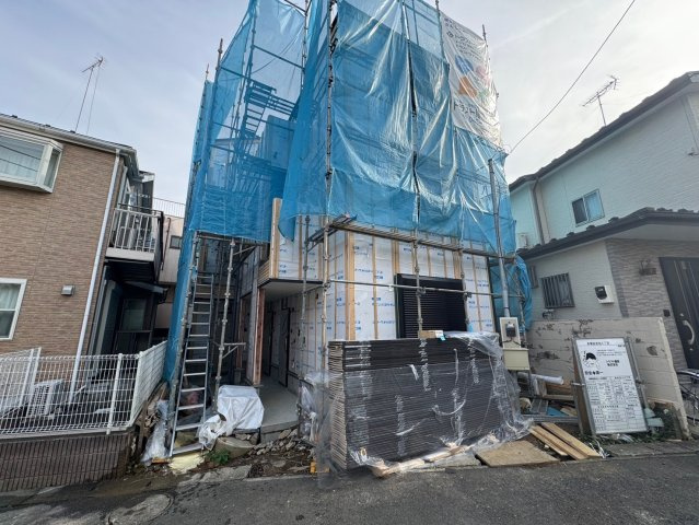 川崎市多摩区枡形３丁目のアパートの外観