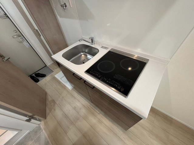 川崎市多摩区枡形３丁目のアパートのキッチン|同施工会社別建物写真