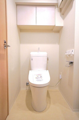 【トイレ】 | ルフォンプログレ西大井プレミア | 落ち着いた色調のトイレです
