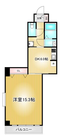 プロビデンス東片端|名古屋市の賃貸ならMy賃貸の間取り|プロビデンス東片端
