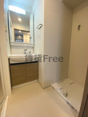 【洗面所】 | レジュールアッシュ天王寺舟橋　仲介手数料無料