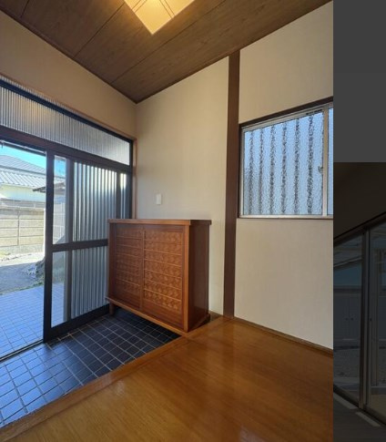 中古 戸建ての玄関
