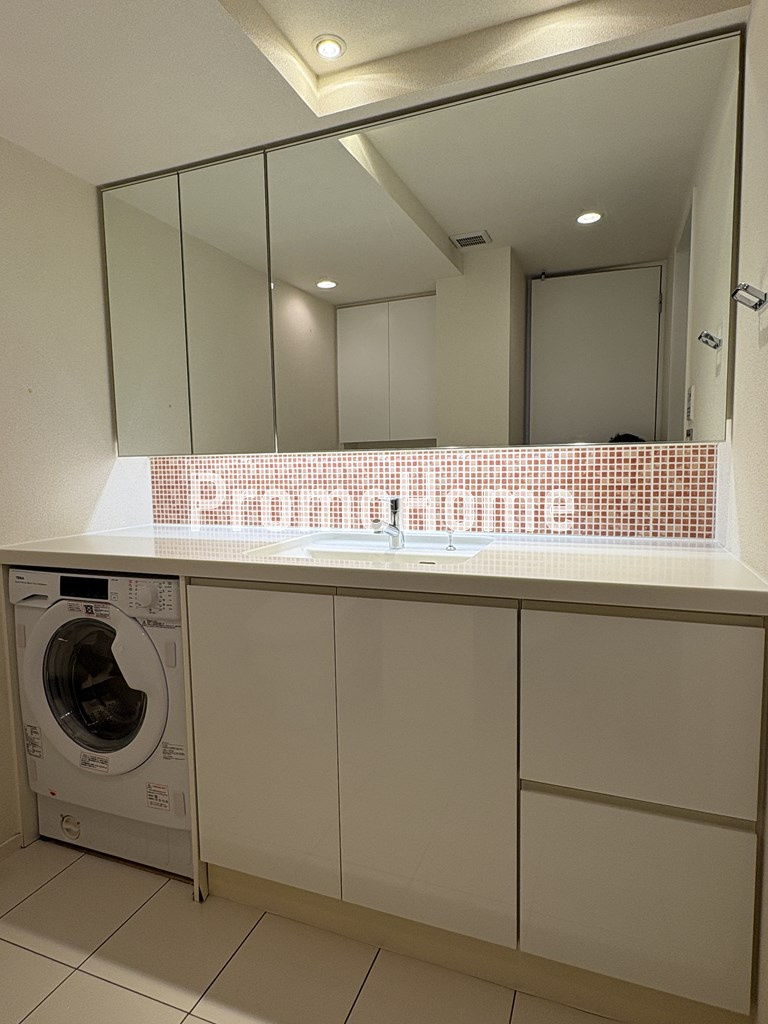 パークキューブ銀座イーストの独立洗面台