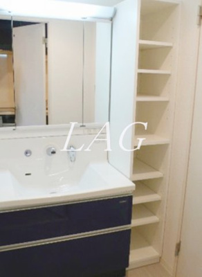 【洗面所】 | アールコート早稲田 | 独立洗面台です。