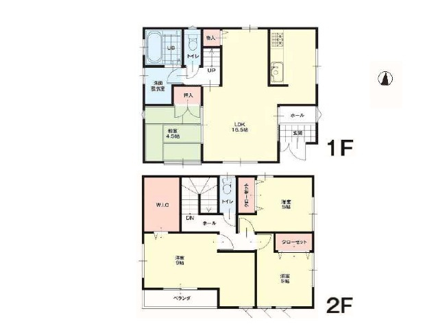 【間取り】 | 入間郡越生町１期 | 4LDK