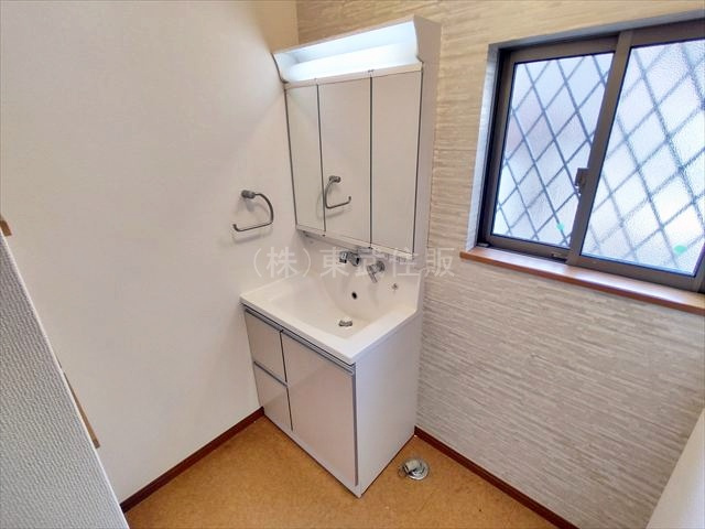 【独立洗面台】 | 入間郡越生町１期 | 独立洗面台、朝の身支度には欠かせません