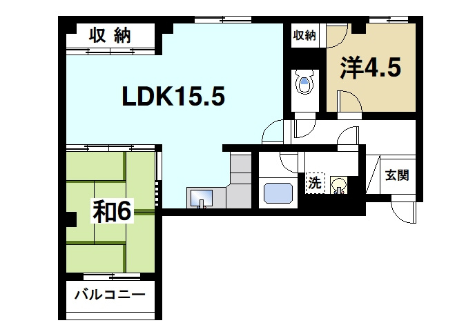 アーバンアネックスの間取り