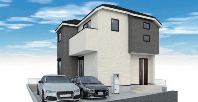 横浜市泉区和泉町 新築戸建て【仲介手数料無料】の外観パース
