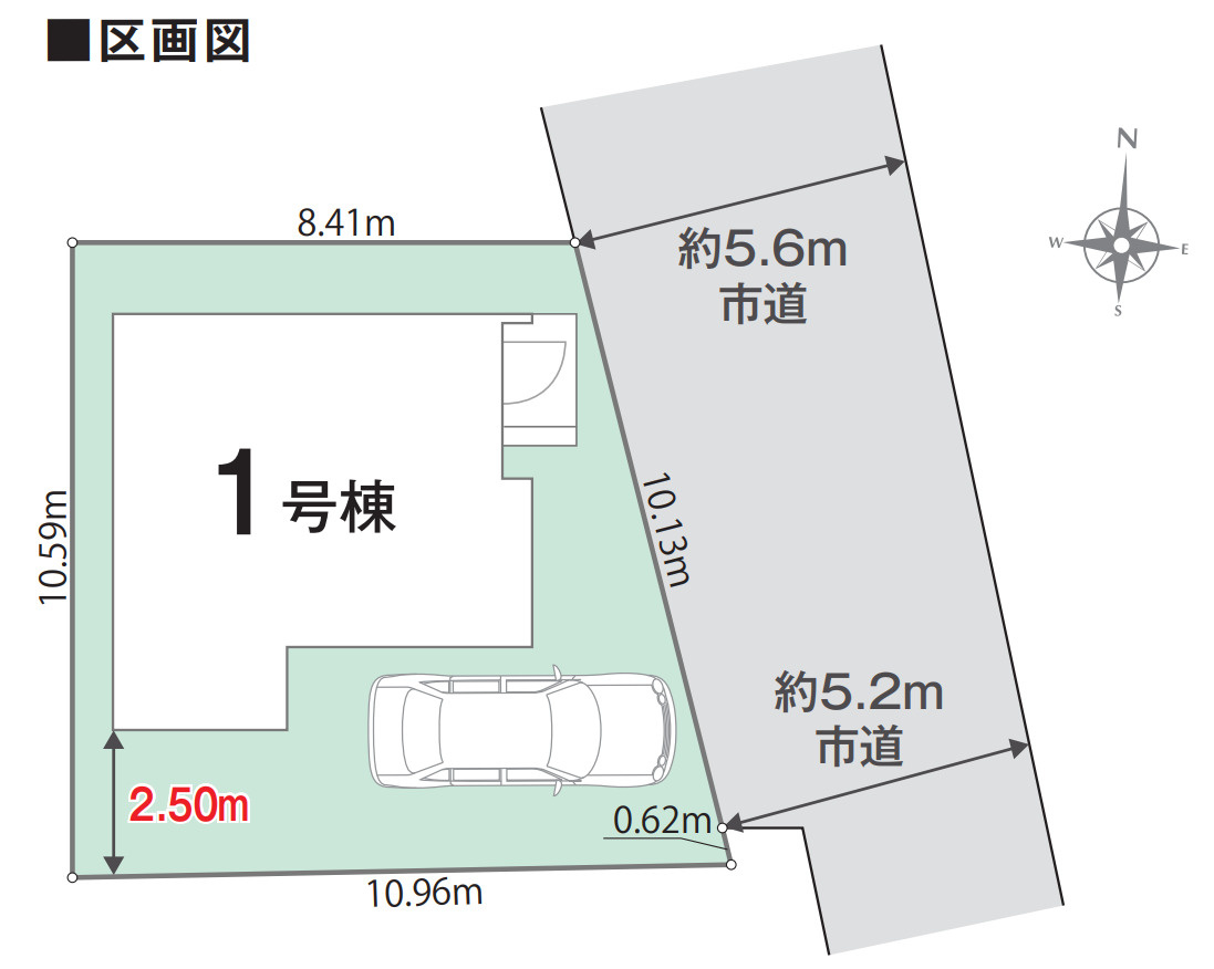 横浜市泉区和泉町 新築戸建て【仲介手数料無料】の区画図