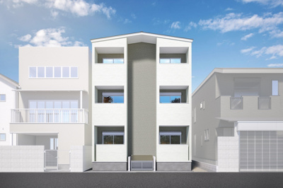 【外観パース】 | リブレメゾン立花１
