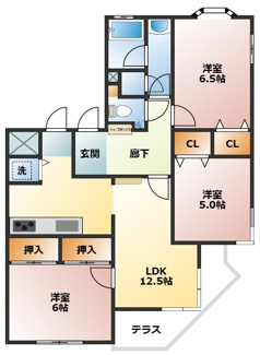 【間取り】 | クリオ鎌倉七里ガ浜