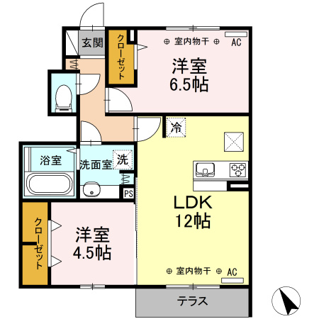 リンデンハイムの間取り