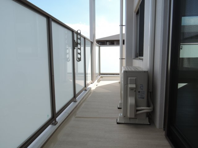 イニシオ山水のバルコニー